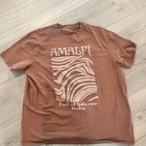 Abercrombie & Fitch Brown Amalfi Graphic Tee